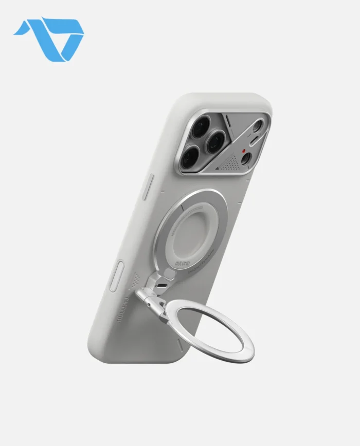 Aulumu G09 Infinite 360° MagSafe Stand | 3-Axis Rotation - Silver - Image 10