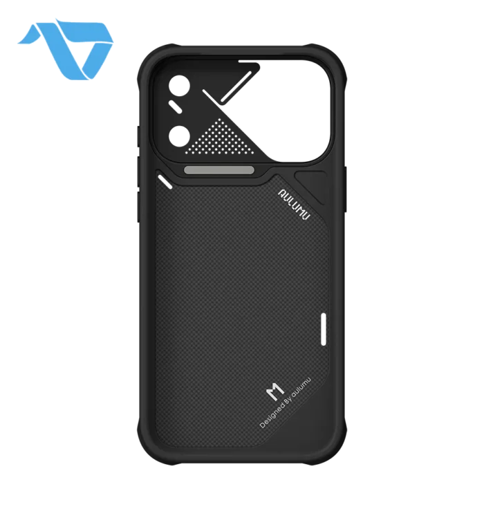 Aulumu A18 Armor Shockproof Aramid Fiber Case for iPhone 17/18 Pro Max - Black - Image 3