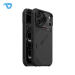 Aulumu A18 Armor Shockproof Aramid Fiber Case for iPhone 17/18 Pro - Black - Image 2