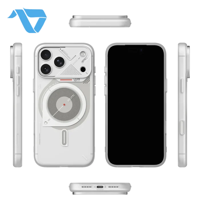 Aulumu A18 Hyper Frosted Case for iPhone 17/18 Pro Max - Translucent Gray - Image 4