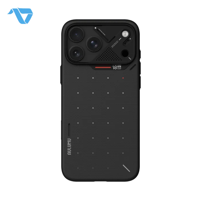Aulumu A18 Ultra Slim Particle Aramid Fiber Case for iPhone 17/18 Pro Max - Black - Image 3