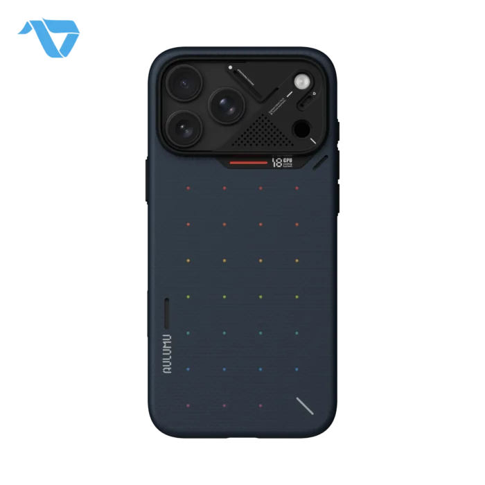 Aulumu A18 Ultra Slim Particle Aramid Fiber Case for iPhone 17/18 Pro Max - Blue - Image 3