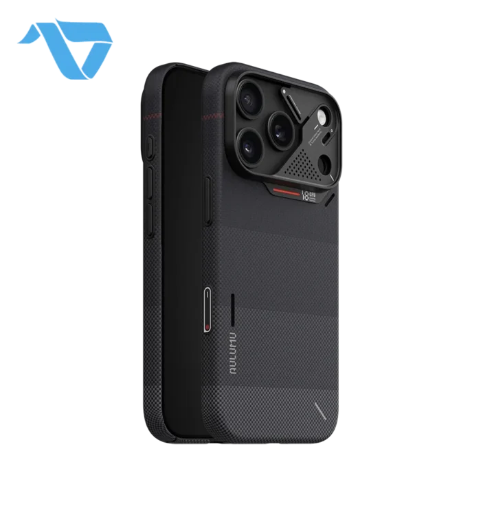 Aulumu A18 Ultra Slim Gradient Aramid Fiber Case for iPhone 17/18 Pro - Ombre Black - Image 2