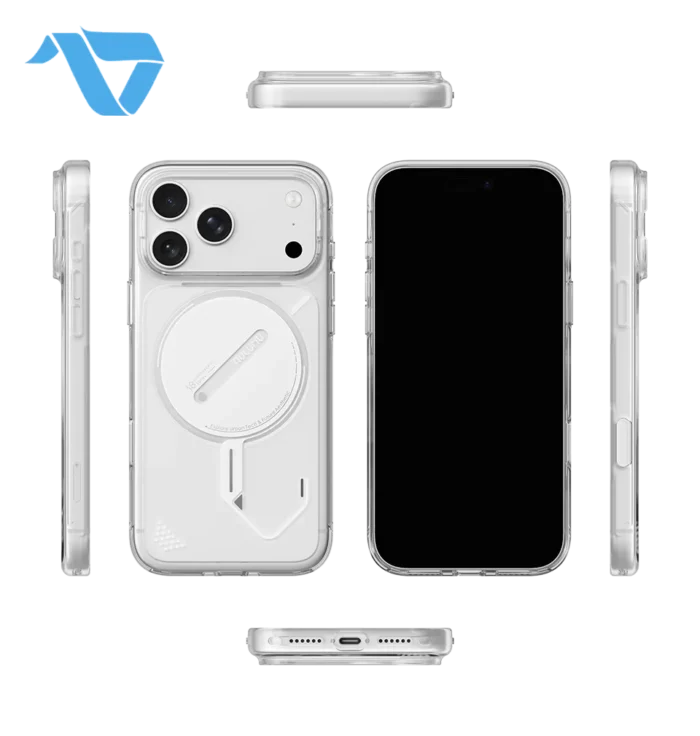 Aulumu A18 Ghost Lumen Transparent Case for iPhone 17/18 Pro - Transparent - Image 4