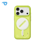 Aulumu A18 Ghost Lumen Transparent Case for iPhone 17/18 Pro - Yellow Lemon