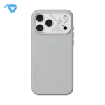 Aulumu A18 Particle Vegan Leather Case for iPhone 17/18 Pro Max - Cosmic Gray