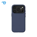 Aulumu A18 Particle Vegan Leather Case for iPhone 17/18 Pro - Abyss Blue