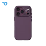 Aulumu A18 Particle Vegan Leather Case for iPhone 17/18 Pro - Burgundy