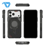 Aulumu A18 Rugged Outdoor Case for iPhone 17/18 Pro Max - Translucent Gray - Image 5
