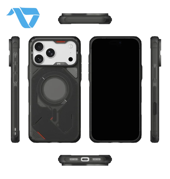Aulumu A18 Rugged Outdoor Case for iPhone 17/18 Pro Max - Translucent Gray - Image 5