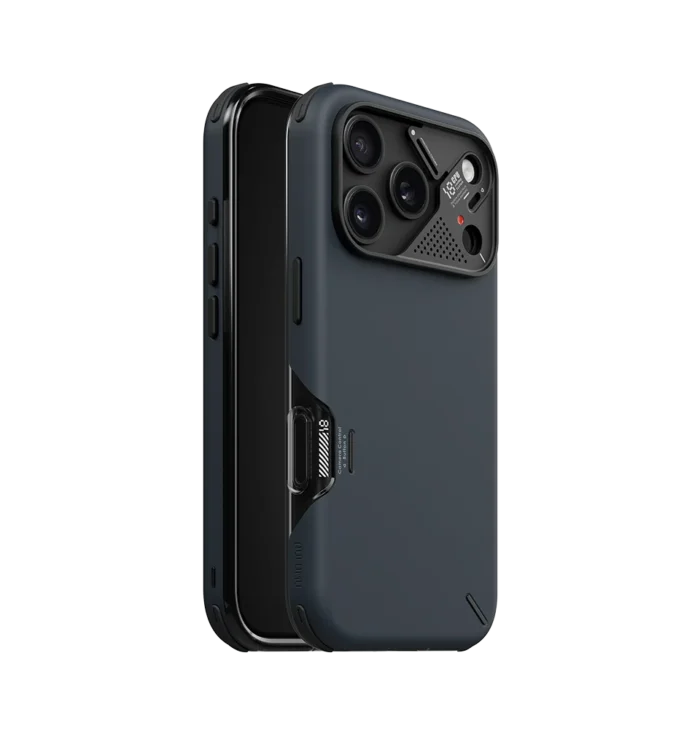 Aulumu A18 Armor Slim Shockproof Case for iPhone 17/18 Pro - Dark Blue - Image 2