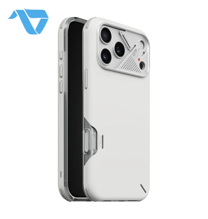 Aulumu A18 Armor Slim Shockproof Case for iPhone 17/18 Pro Max - White - Image 2