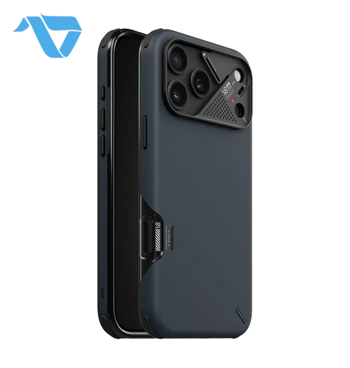 Aulumu A18 Armor Slim Shockproof Case for iPhone 17/18 Pro Max - Dark Blue - Image 2