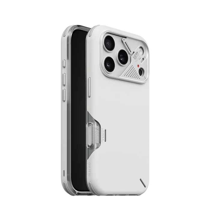 Aulumu A18 Armor Slim Shockproof Case for iPhone 17/18 Pro - White - Image 2