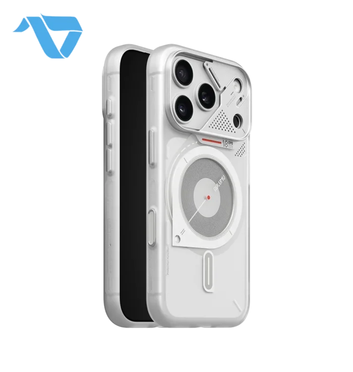 Aulumu A18 Hyper Frosted Case for iPhone 17/18 Pro - Translucent White - Image 2