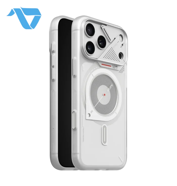 Aulumu A18 Hyper Frosted Case for iPhone 17/18 Pro Max - Translucent White - Image 2