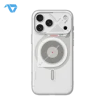 Aulumu A18 Hyper Frosted Case for iPhone 17/18 Pro Max - Translucent White