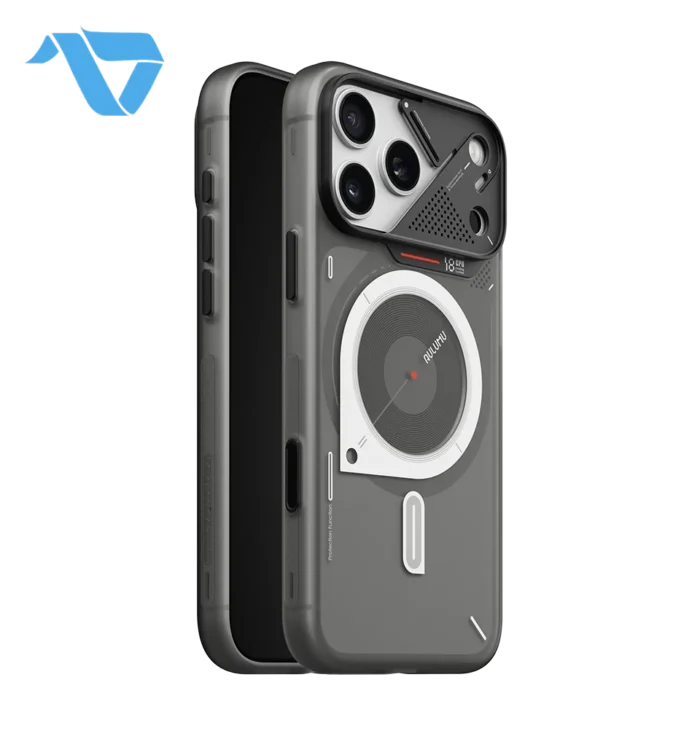 Aulumu A18 Hyper Frosted Case for iPhone 17/18 Pro Max - Translucent Gray - Image 2