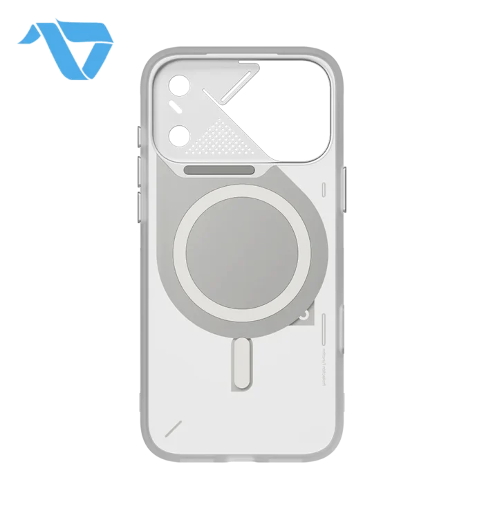 Aulumu A18 Hyper Frosted Case for iPhone 17/18 Pro Max - Translucent White - Image 3