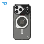 Aulumu A18 Hyper Frosted Case for iPhone 17/18 Pro Max - Translucent Gray