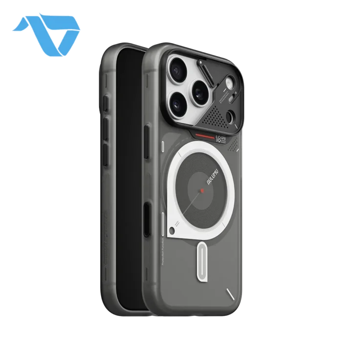 Aulumu A18 Hyper Frosted Case for iPhone 17/18 Pro - Translucent Gray - Image 2
