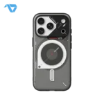 Aulumu A18 Hyper Frosted Case for iPhone 17/18 Pro - Translucent Gray