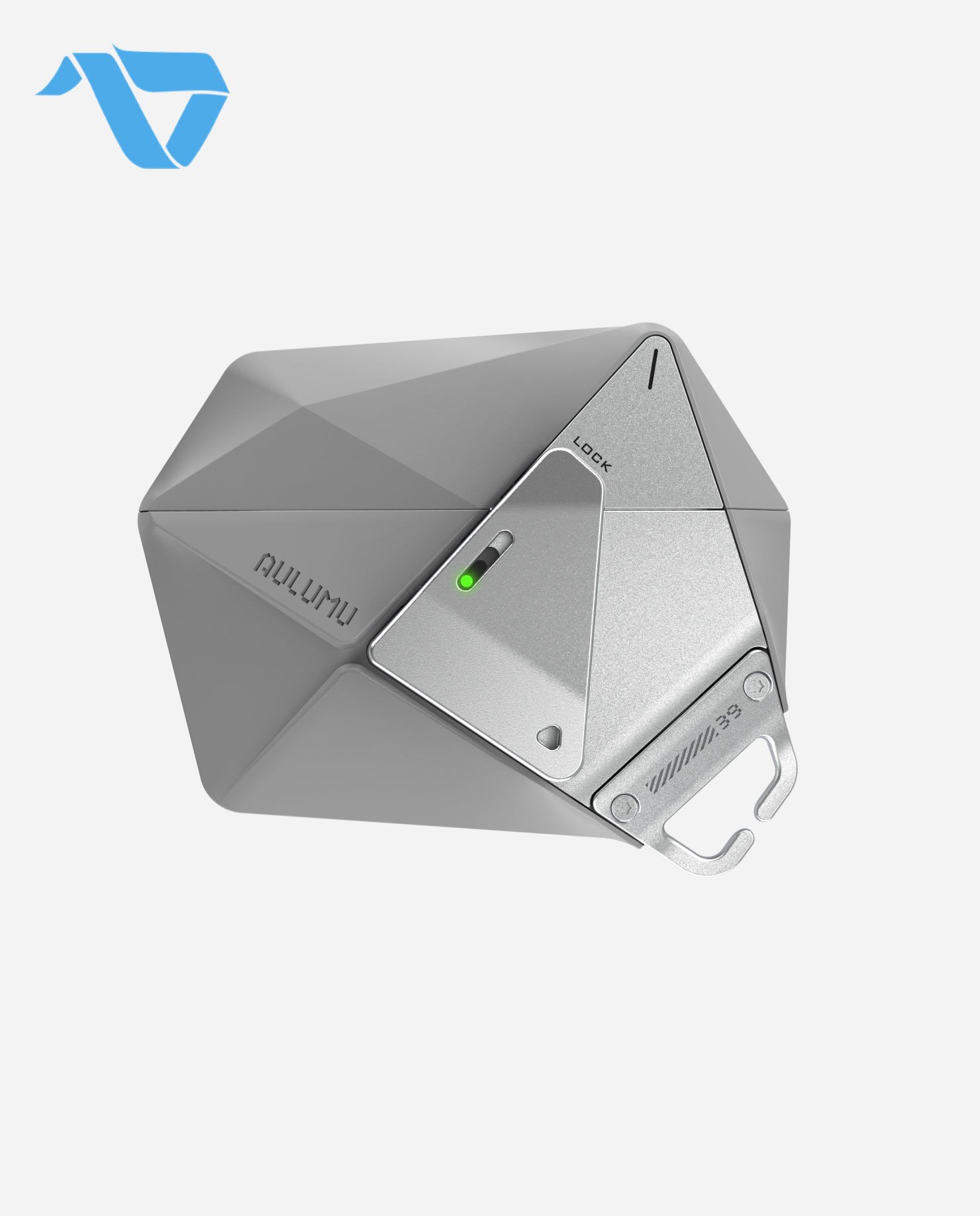 A39banner_SKU_-05_26f75084-c852-4660-b066-756fb97029ed Aulumu A39 Geometric Case for AirPods Pro 3 | Lock & Lanyard - Gray - Image 1
