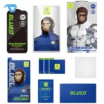 ⁦Blueo Drop-Resistant Tempered Glass Screen Protector for iPhone 16 Pro Max/17 Pro Max/18 Pro Max (6.9")⁩ - الصورة ⁦2⁩