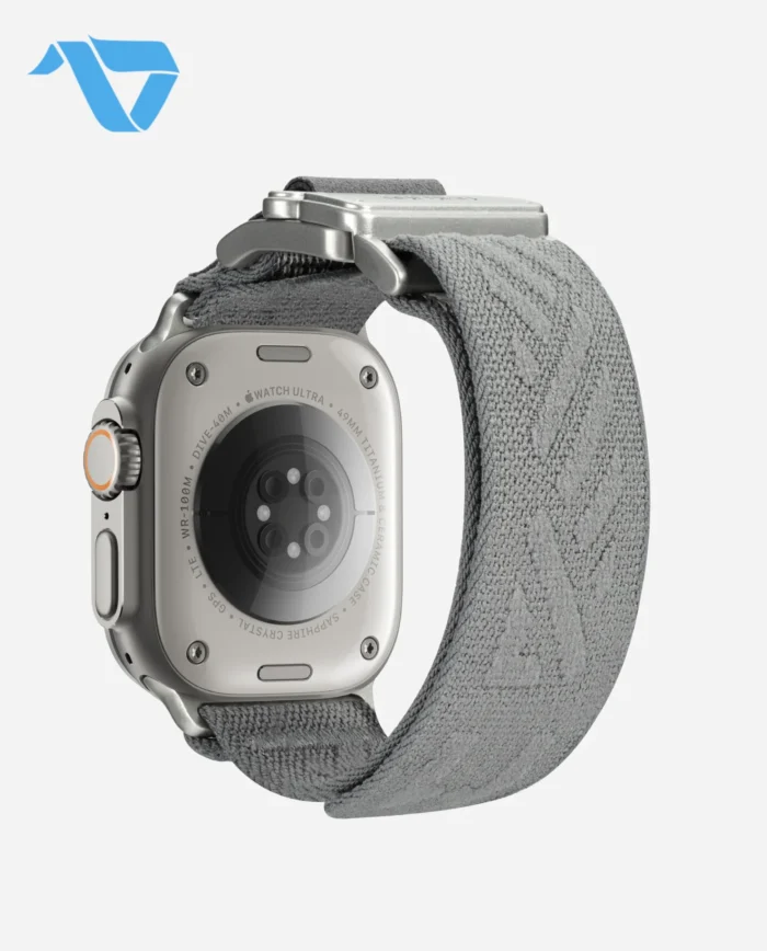 Aulumu C03 Titanium Mag Buckle Quick-Release Band for Apple Watch - Titanium Buckle - Gray - Image 3