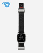 Aulumu C03 Titanium Mag Buckle Quick-Release Band for Apple Watch - Titanium Buckle - Black