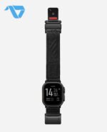 Aulumu C03 Titanium Mag Buckle Quick-Release Band for Apple Watch - Black Buckle - Black