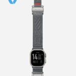 Aulumu C03 Titanium Mag Buckle Quick-Release Band for Apple Watch - Titanium Buckle - Gray