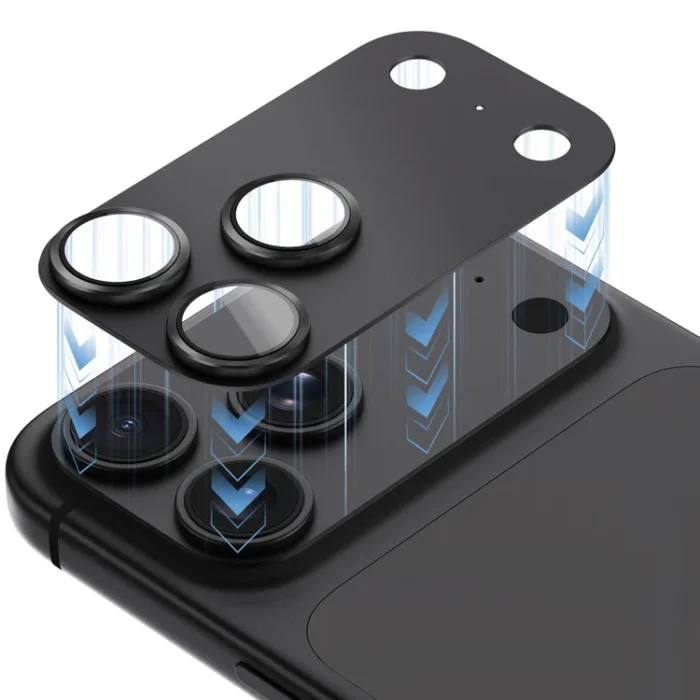 Camera Lens Protection iPhone 18 Pro Black - Image 3