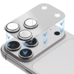 Camera Lens Protection iPhone 18 Pro Silver - Image 3