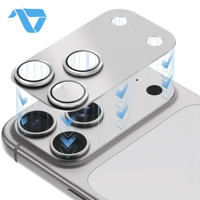 Camera Lens Protection iPhone 18 Pro Silver - Image 3
