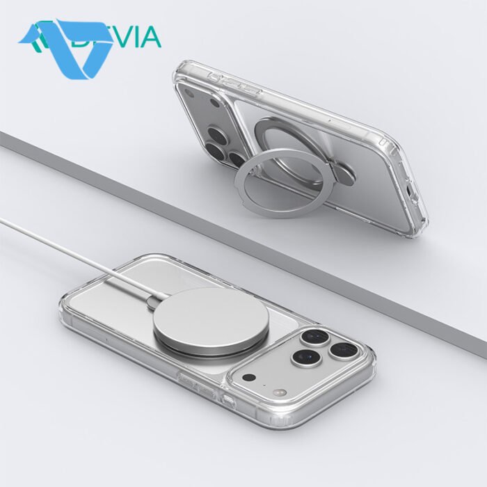 ⁦DEVIA Clean Series Magnetic Shockproof Stand Case iPhone 18 Pro Max⁩ - الصورة ⁦9⁩