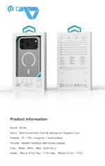 DEVIA Shield Series Matte Skin-Friendly Magnetic Case iPhone 18 Pro Max Black - Image 7
