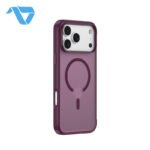 DEVIA Shield Series Matte Skin-Friendly Magnetic Case iPhone 18 Pro Max Dark Cherry