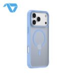 DEVIA Shield Series Matte Skin-Friendly Magnetic Case iPhone 18 Pro Max Blue