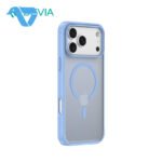 DEVIA Shield Series Matte Skin-Friendly Magnetic Case iPhone 18 Pro Max Blue