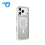 DEVIA Shield Series Matte Skin-Friendly Magnetic Case iPhone 18 Pro Max White
