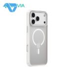 DEVIA Shield Series Matte Skin-Friendly Magnetic Case iPhone 18 Pro Max White