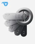 Aulumu G05 Air Next-Gen Hi-Per 5-in-1 Multifunctional Magnetic Phone Stand - Silver - Image 3