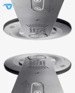 Aulumu G05 Air Next-Gen Hi-Per 5-in-1 Multifunctional Magnetic Phone Stand - Silver - Image 5