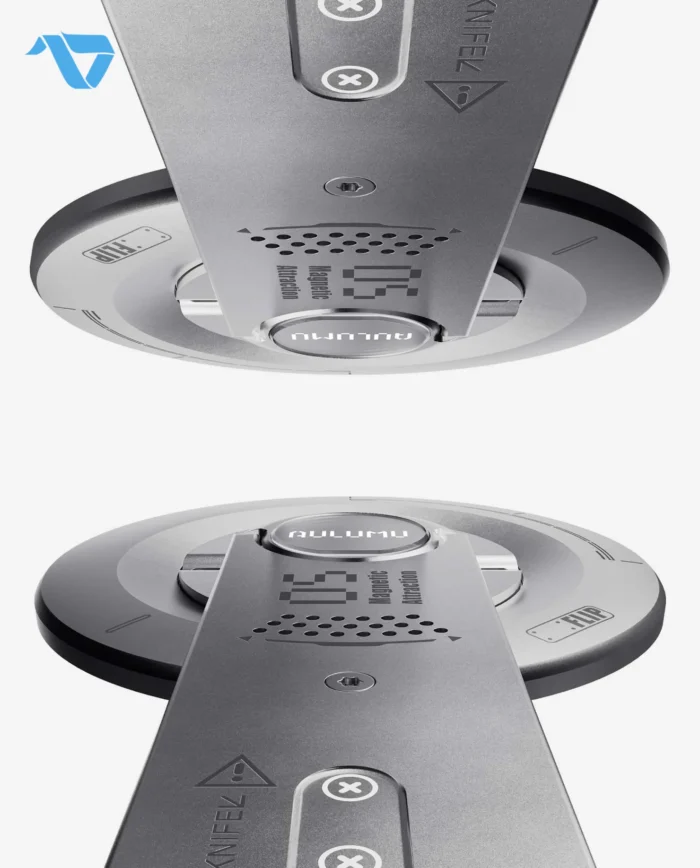 Aulumu G05 Air Next-Gen Hi-Per  5-in-1 Multifunctional Magnetic Phone Stand - Silver - Image 5