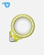 Aulumu G09 Ghost Transparent Infinite 360° Magnetic Stand - Translucent Yellow-Green