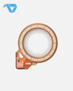 Aulumu G09 Ghost Transparent Infinite 360° Magnetic Stand - Translucent Orange