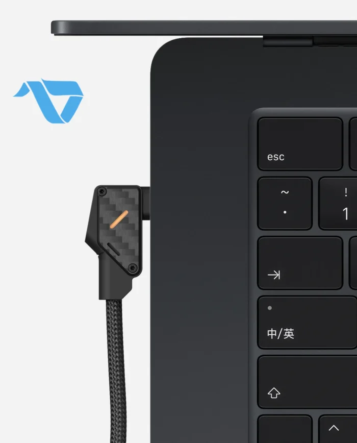 Aulumu M07 Light Carbon 240W Hi-Speed Charging & Data USB-C Cable - 4 ft (1.2 m) - Image 4