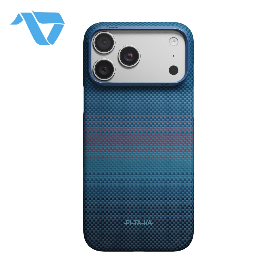 Pitaka Edge Case For iPhone 18 Pro Max - Midnight (PitaTap) Pitaka Edge Case For iPhone 17/18 Pro Max - Midnight (PitaTap) - Image 1