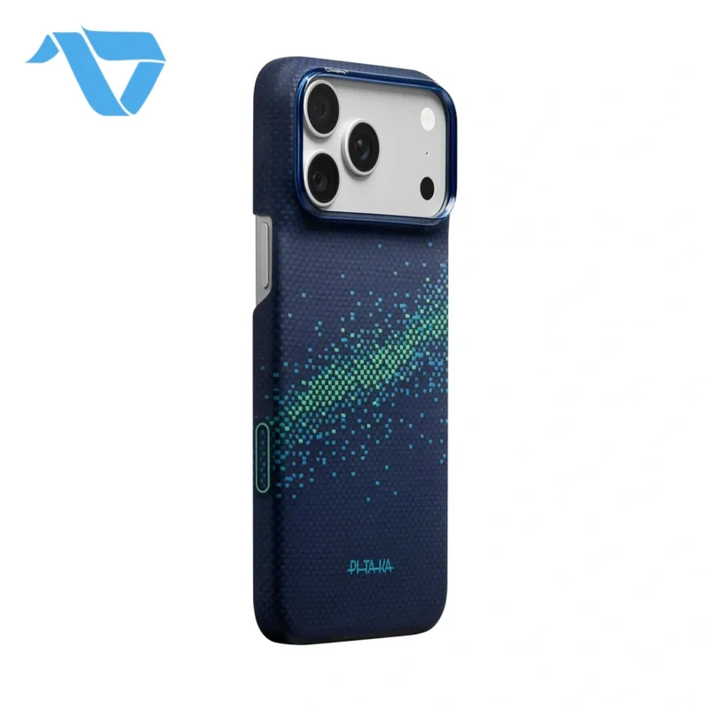 Pitaka Edge Case For iPhone 17/18 Pro Max – Nearfield Blue (PitaTap)